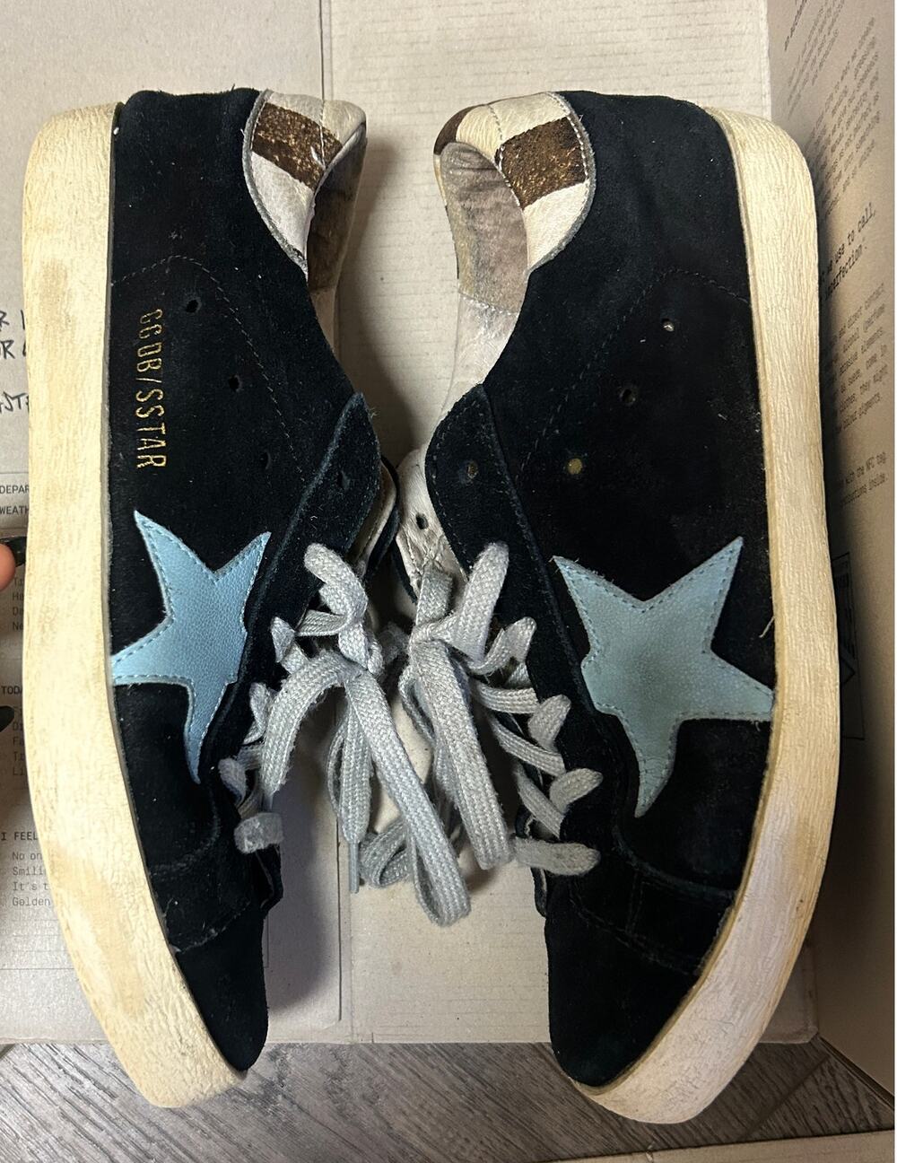 Golden Goose Superstar Size 38 US 8 with Box